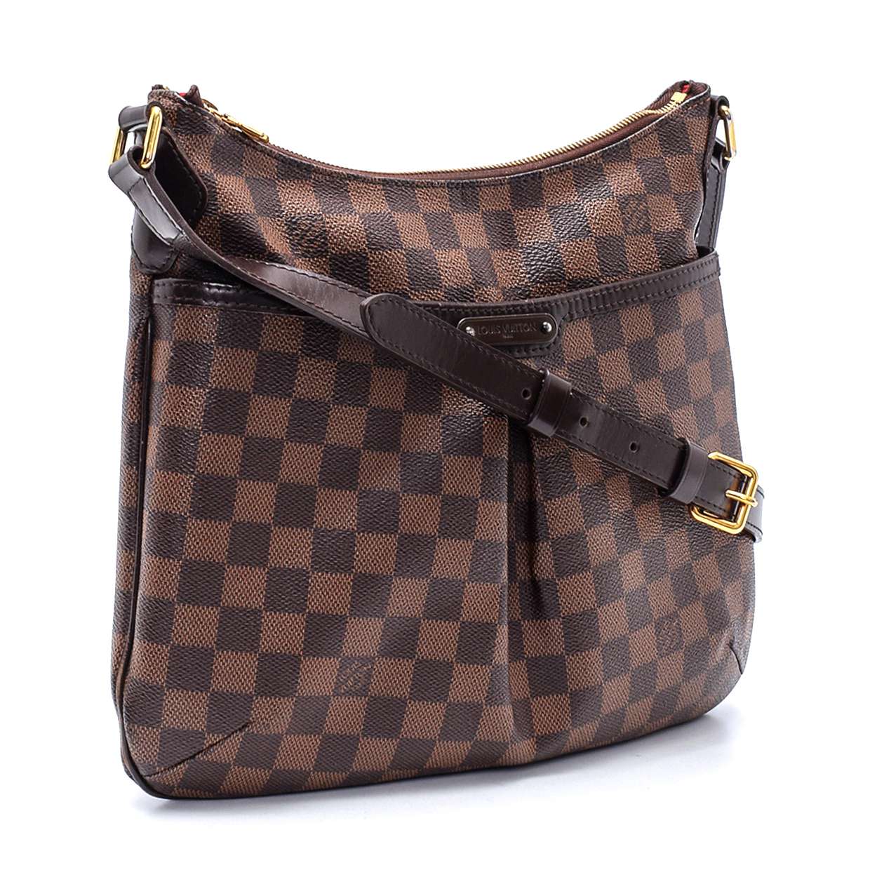 Louis Vuitton - Damier Ebene Canvas Leather Bloomsbury PM Messenger Bag